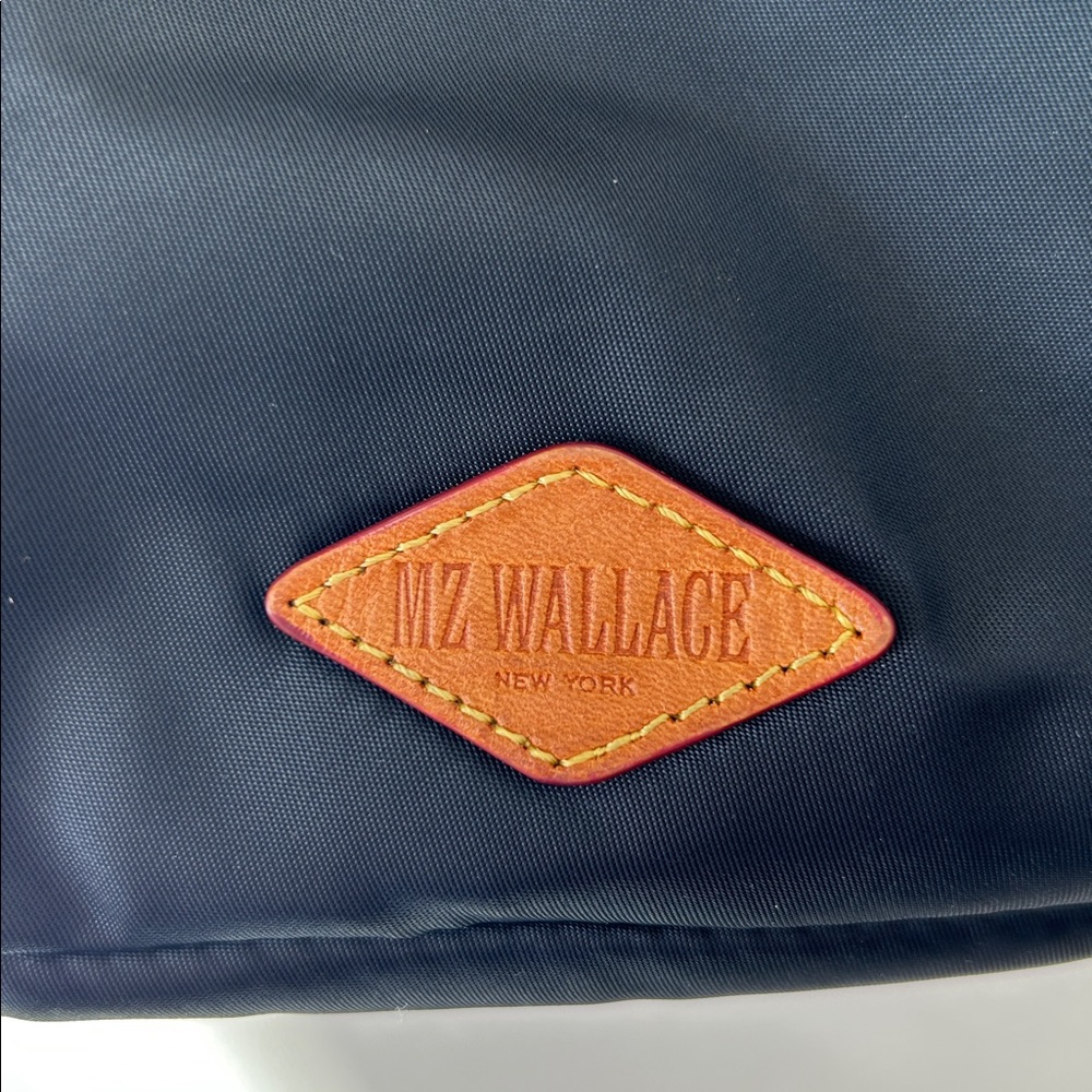 MZ Wallace Quilted Navy Crossbody with Braided Strap - Picture 8 of 11